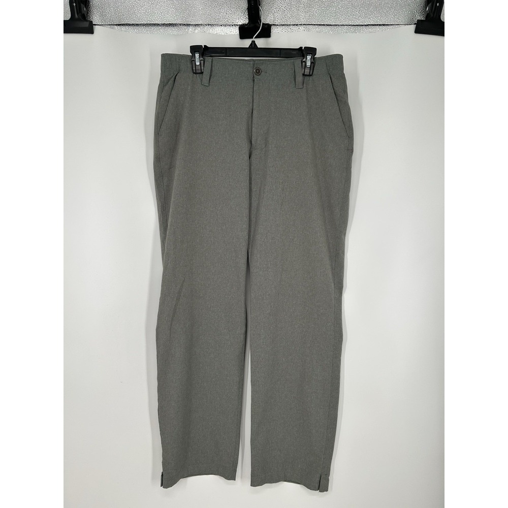 Under Armour Golf Chino Pants Match Play Performance 1259430 Dark Grey Men 36x32